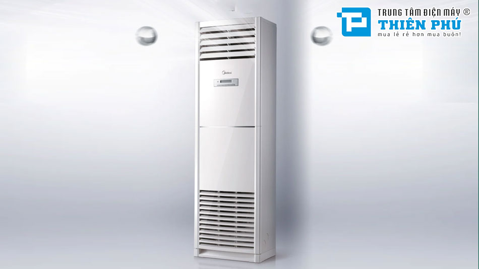 Làm mát không gian lớn hiệu quả với điều hòa cây Midea 48000btu MFJJ2-50CRN1