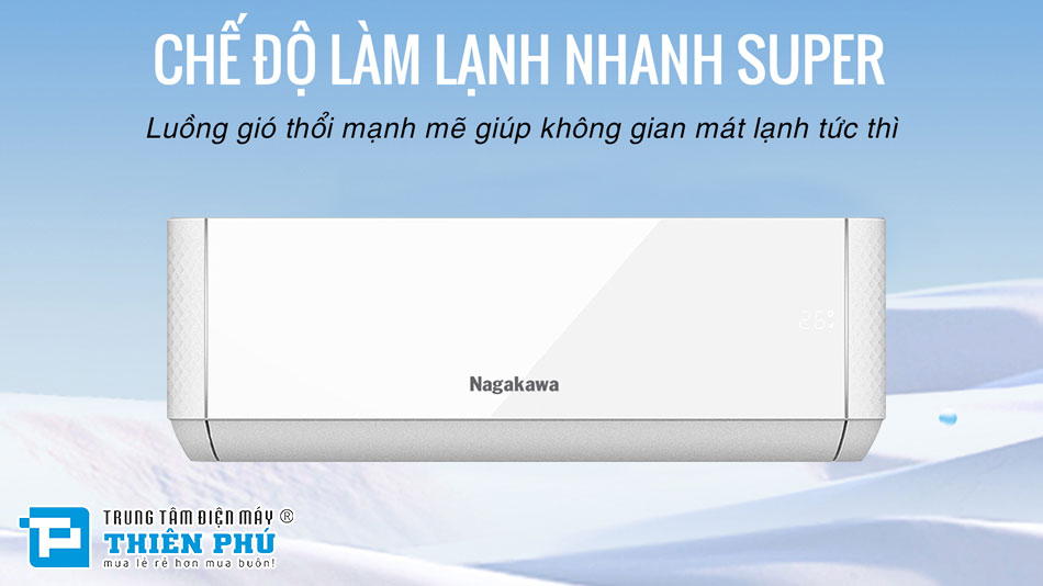 Điều hòa Nagakawa inverter 12000btu NIS-C12R2T29 nổi bật với nhiều tính năng hiện đại