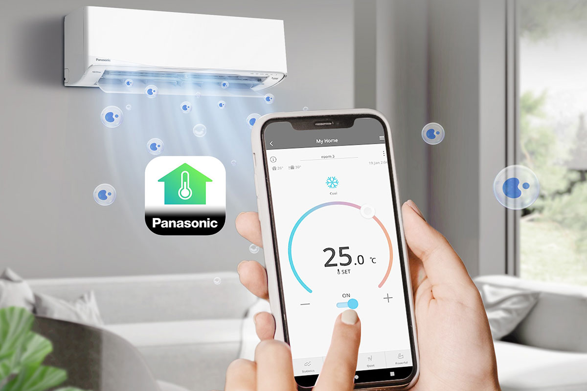 Điều hòa Panasonic 90000btu CS-XU9BKH-8, điều hòa có kết nối Wifi đầy tiện ích đáng sở hữu