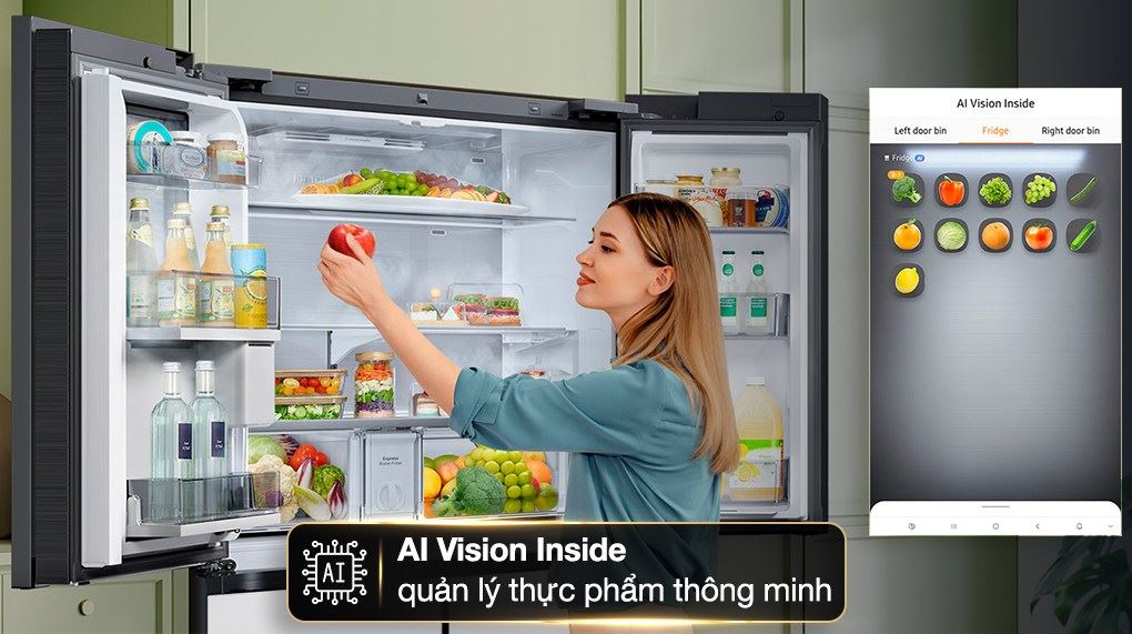 Hé lộ điều ít ai biết về tủ lạnh Samsung 4 cánh RF65DB990012SV