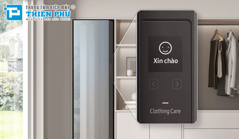 Điểm danh những công nghệ nổi bật của tủ chăm sóc quần áo Samsung DF60A8500EG/SV
