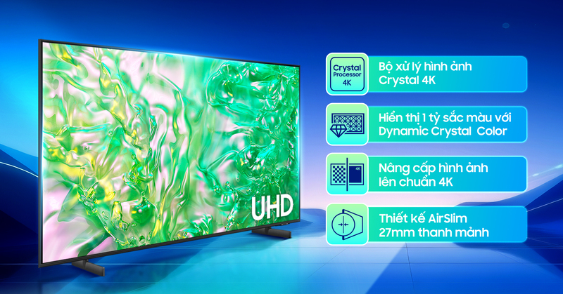 TOP lý do nên sắm smart tivi samsung 55 inch UA55U8000FKXXV ngay hôm nay