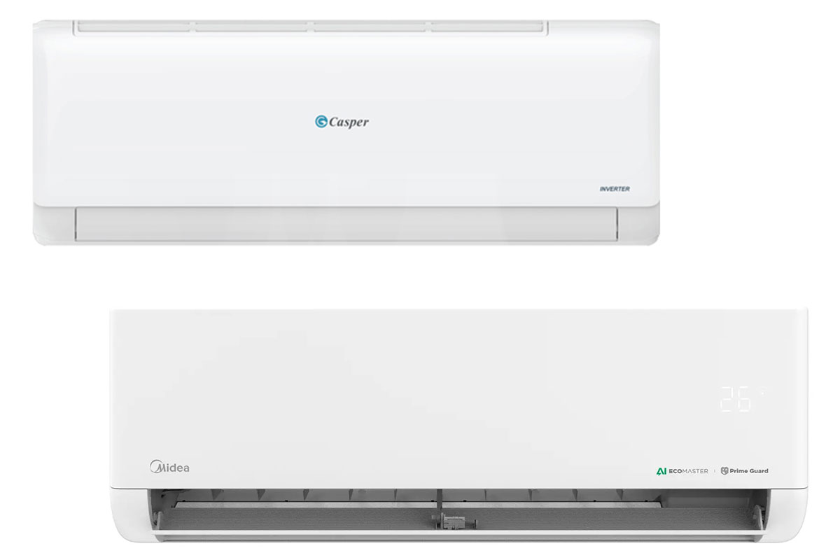 So sánh điều hòa Casper JC-09IU36 với Midea MSCE-10CRFN8, đâu là lựa chọn đáng tiền hơn?