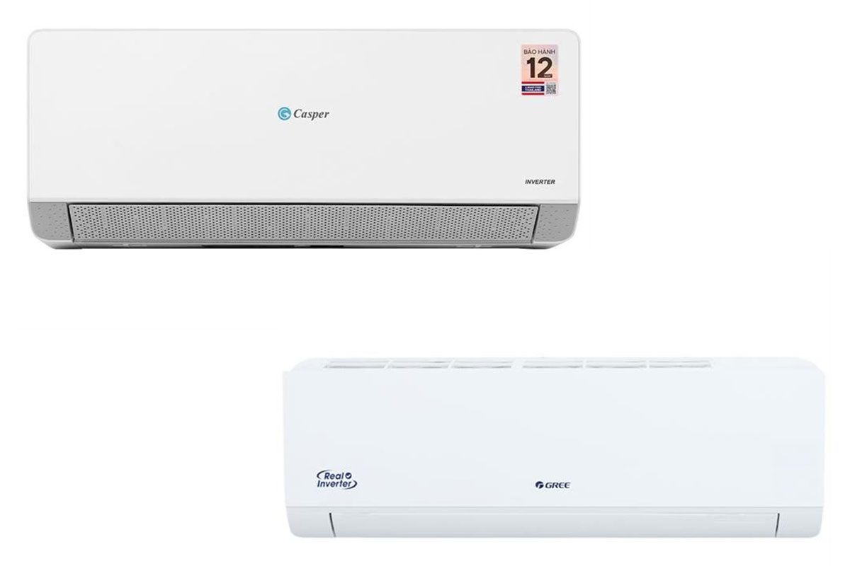 Nên chọn mua điều hòa Casper QC-09IU36A hay điều hòa Gree BD9CI sẽ tốt hơn?