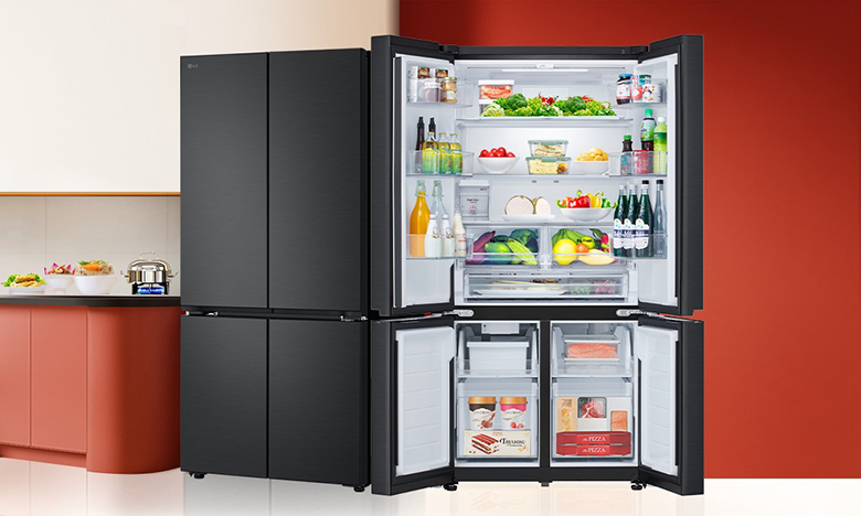 Bạn nên chọn tủ lạnh LG LFB58BLMA cho không gian bếp