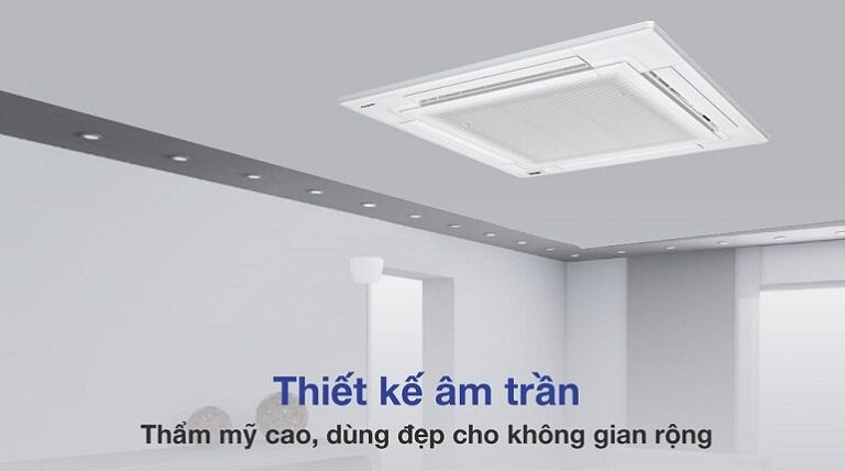 Trải nghiệm không gian mát lạnh với điều hòa âm trần Panasonic inverter S-3448PU3HA/U-43PRH1H5