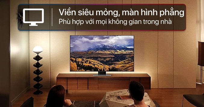 Tivi Samsung 55 inch QA55QN80FAKXXV – Trải nghiệm hình ảnh 4K sống động với công nghệ AI Vision
