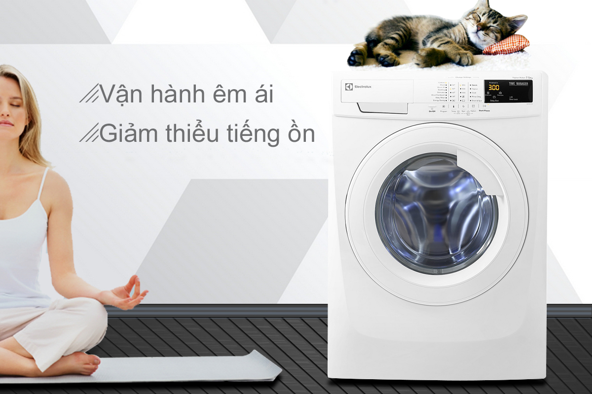 Khám phá công nghệ giặt trên máy giặt Electrolux 10Kg EWF1024D3WC 