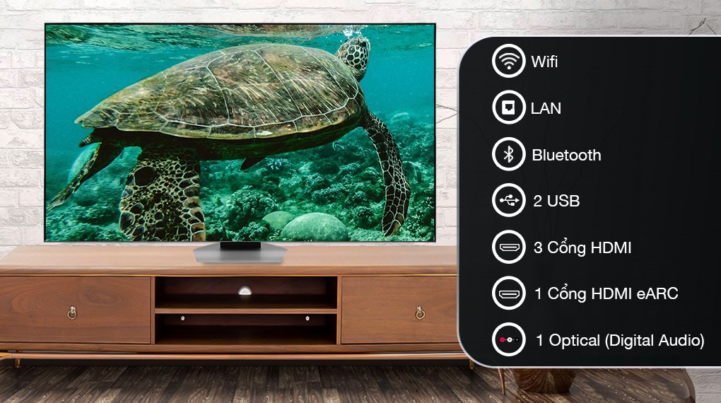 Smart tivi Samsung Neo QLED 65 inch QA65QN85FAKXXV – Trải nghiệm hình ảnh và AI thông minh vượt trội