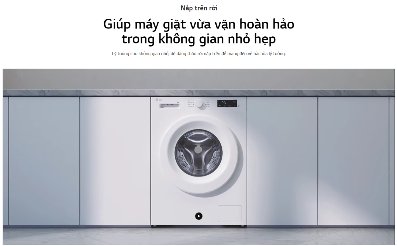 Đánh giá máy giặt LG 9Kg FB1209S6W1 - giá giảm sâu chỉ còn khoảng 5 triệu đồng