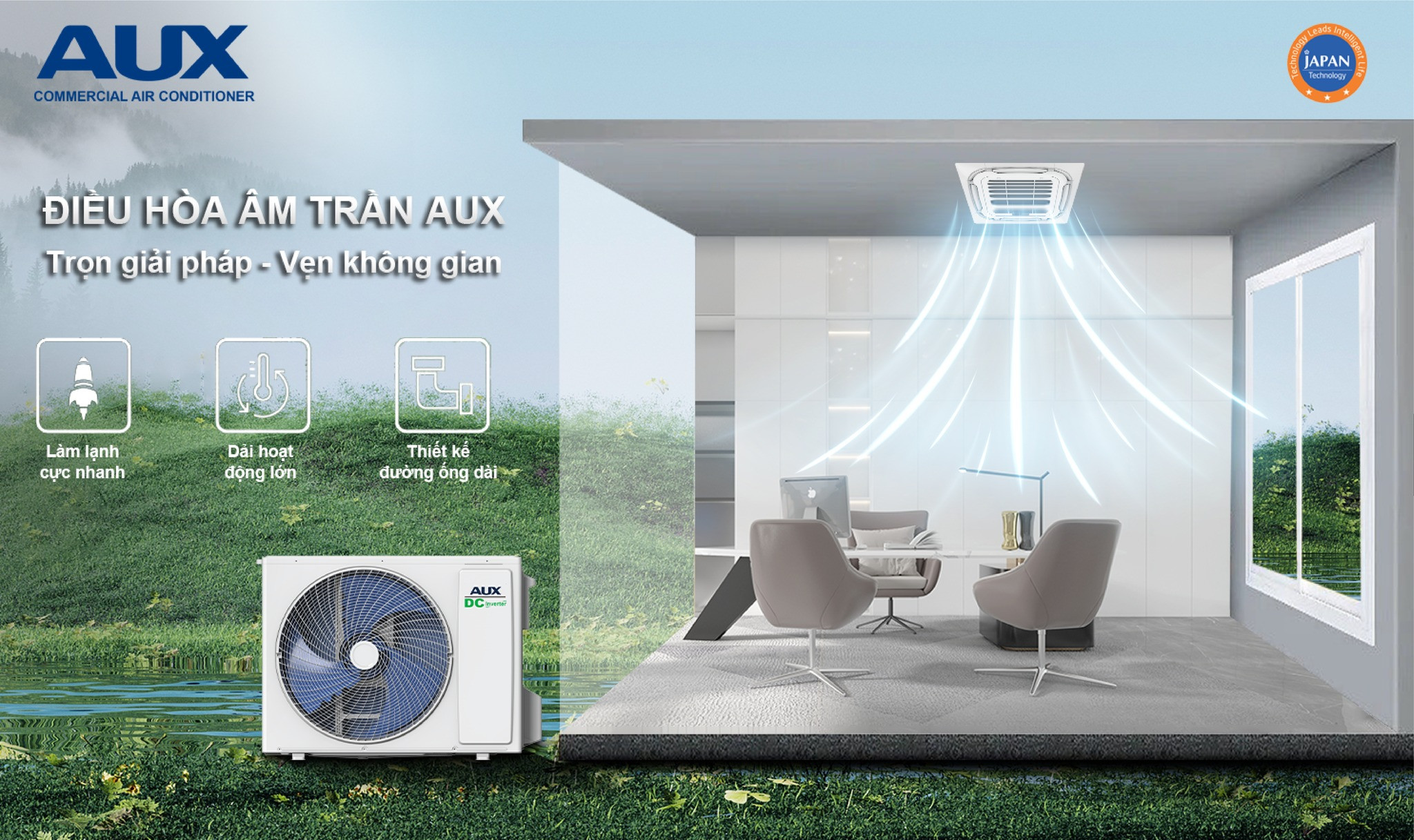 Điều hòa âm trần AUX ALCA-C36/4DR3QAB mới ra mắt có thực sự đáng mua không?