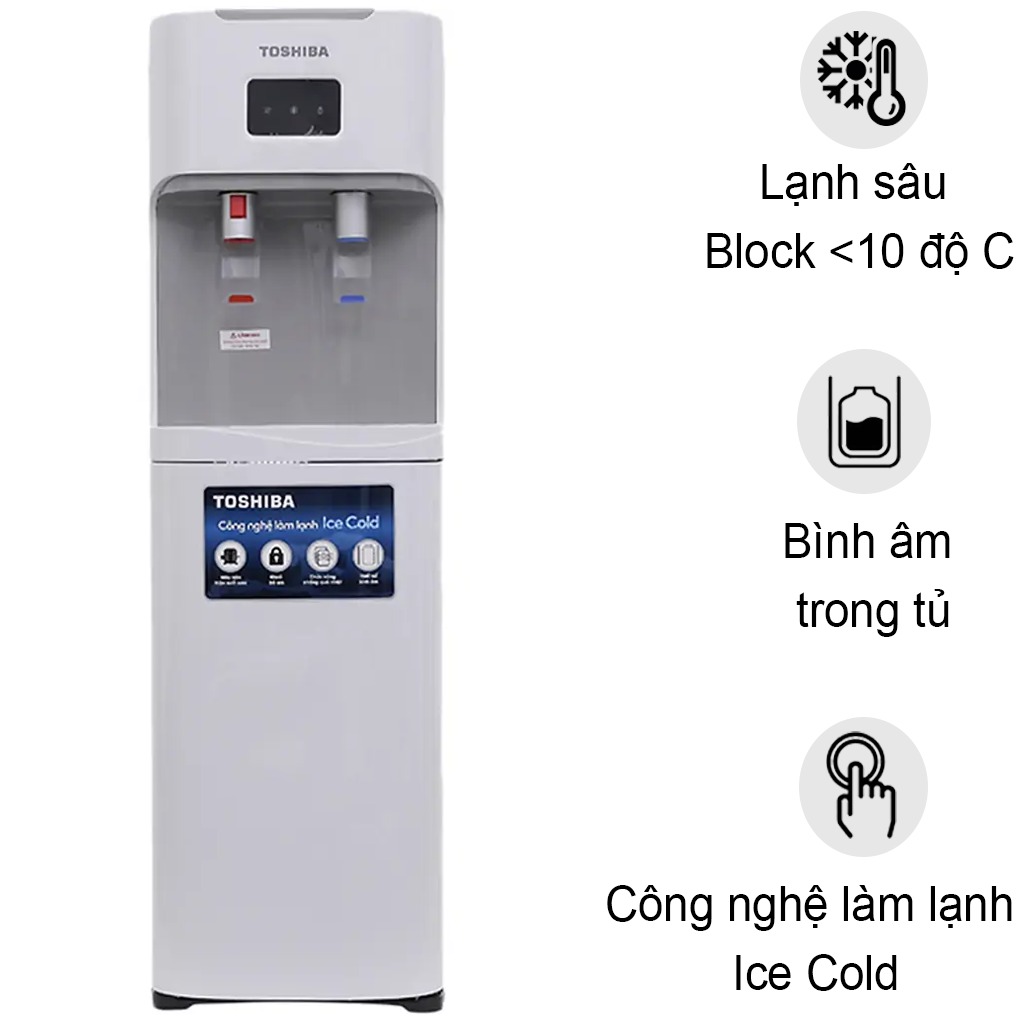 Cây nước nóng lạnh Toshiba 2 vòi RWF-W1669BV(W1) sự lựa chọn đột phá cho cuộc sống hiện đại
