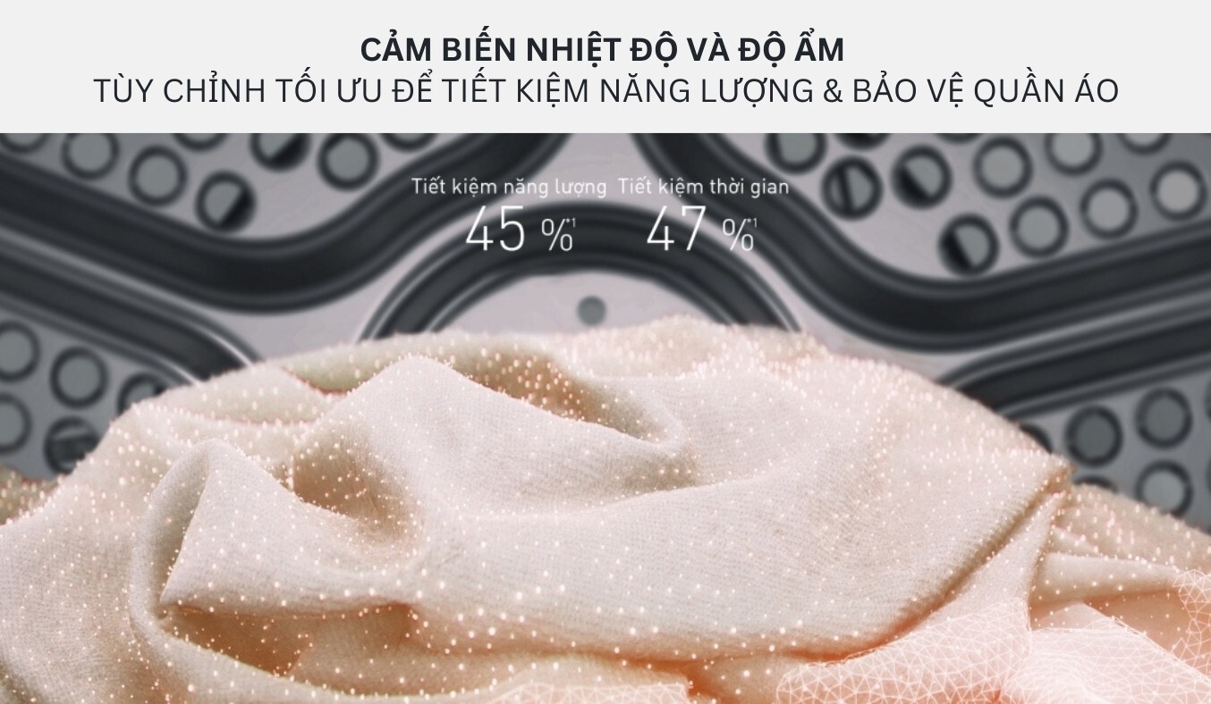 Các tính năng đáng chú ý có trong máy sấy quần áo Panasonic 10.5kg NH-EH05JD1BV