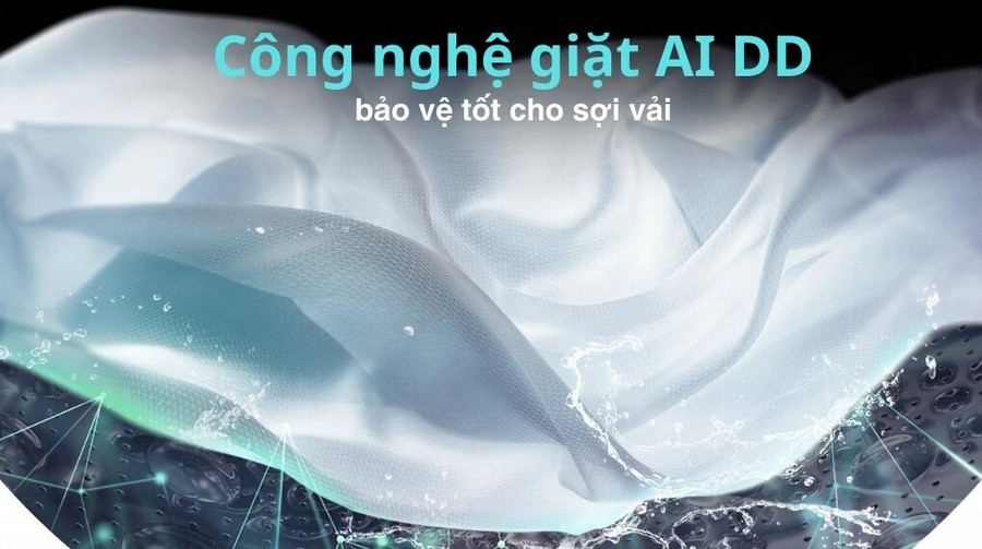 Trải nghiệm đỉnh cao giặt giũ cùng máy giặt LG cửa ngang 9Kg FV1409S4M  – Thiết kế hiện đại, chăm sóc từng sợi vải