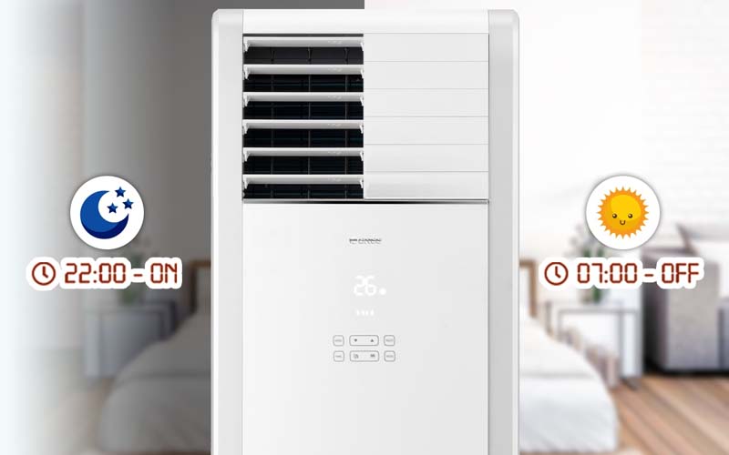 Điều hòa cây Gree 48000btu GVC48ATXL-M3NTD4A – Làm mát nhanh, không gian sống trong lành