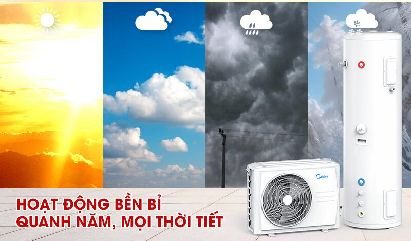 máy nước nóng midea