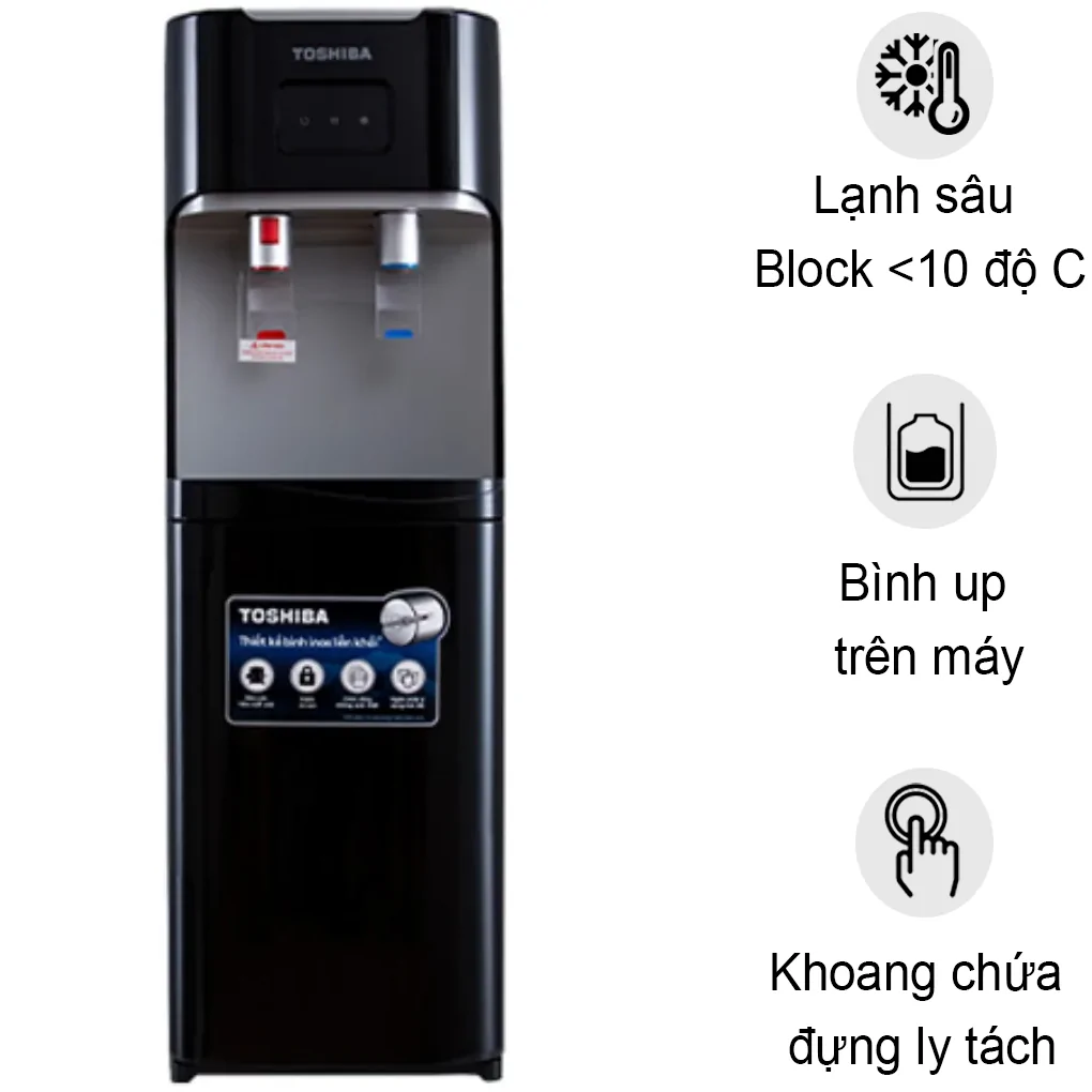 Cây nước nóng lạnh Toshiba 2 vòi RWF-W1664TV(K1) sự lựa chọn hoàn hảo cho cuộc sống tiện nghi