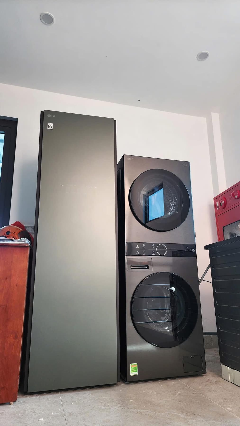Tháp giặt sấy LG WT1410NHB chinh phục mọi người tiêu dùng