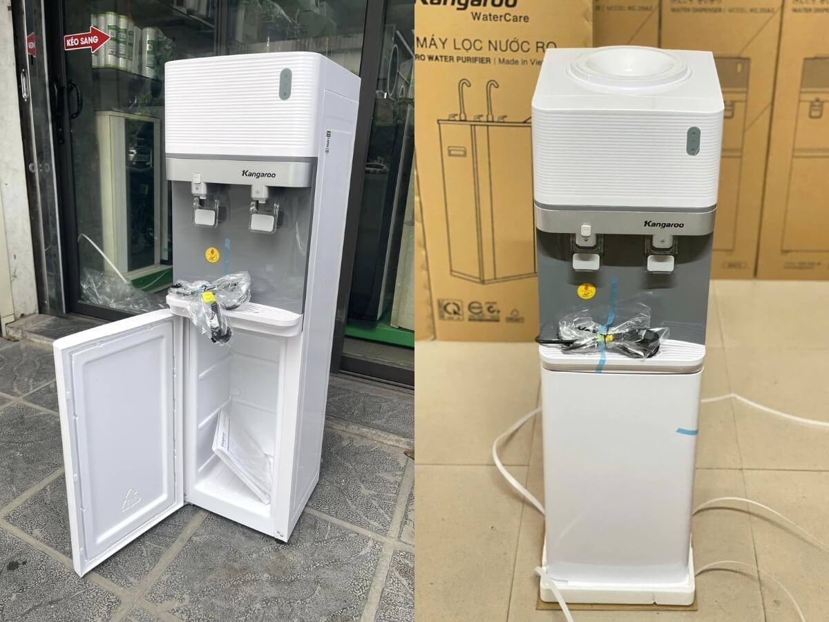Cây nước nóng lạnh Kangaroo 2 vòi KG35A2 giải pháp công nghệ thông minh cho mọi gia đình