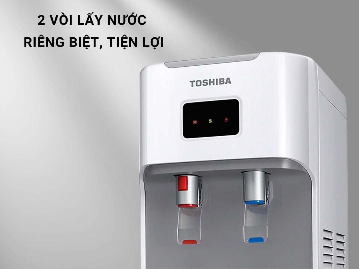 Cây nước nóng lạnh Toshiba 2 vòi RWF-W1669BV(W1) sự lựa chọn đột phá cho cuộc sống hiện đại
