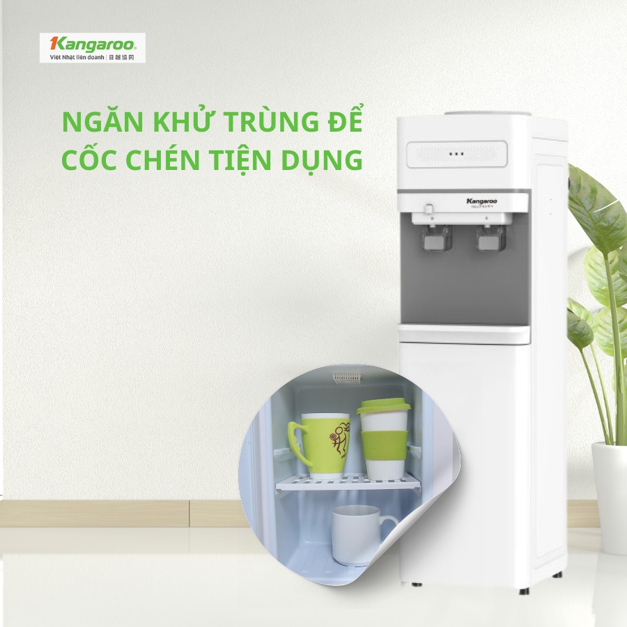 Cây nước nóng lạnh Kangaroo 2 vòi KG36A2 tuyệt tác công nghệ cho cuộc sống hiện đại