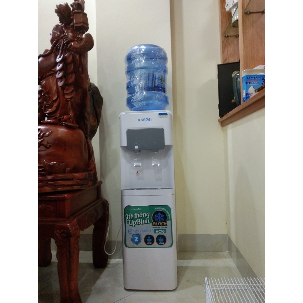 Cây nước nóng lạnh Karofi 2 vòi HC16 khi công nghệ gắn liền với cuộc sống thực tế