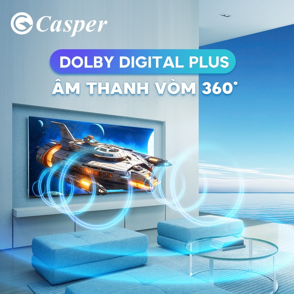 Đánh giá chi tiết về tivi Casper 55 inch 4K D55UGC620 có đặc điểm gì, có nên mua không?