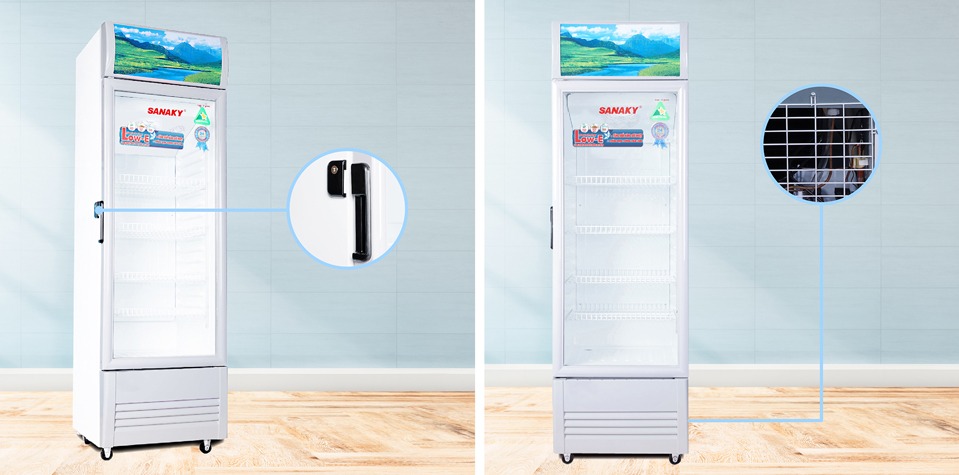 Những lợi ích bạn nhận được khi lựa chọn tủ mát Sanaky 1 cánh VH-218KL
