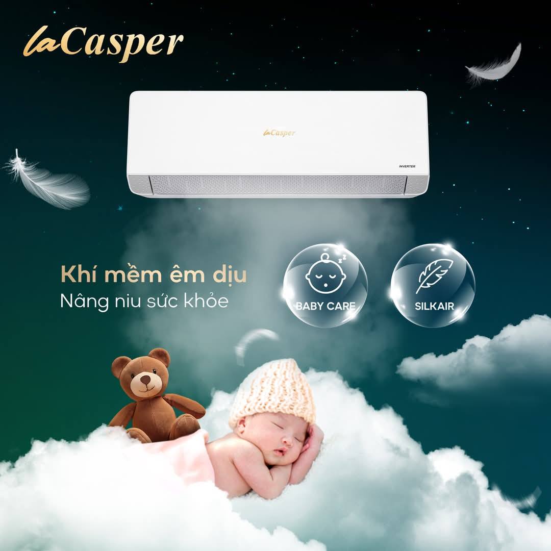 Những tính năng thông minh làm nên giá trị của điều hòa Casper inverter XC-09IU38