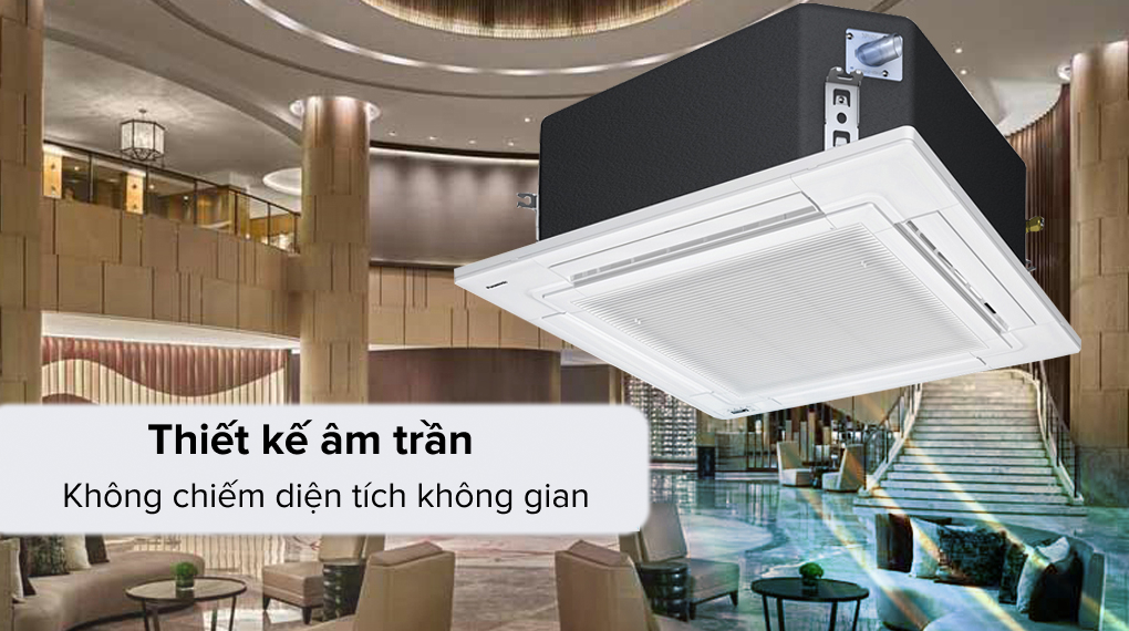 Điều hòa âm trần Panasonic inverter S‑3448PU3HA/U‑34PRH1H5 – Giải pháp điều hòa thương mại 1 chiều, làm lạnh nhanh