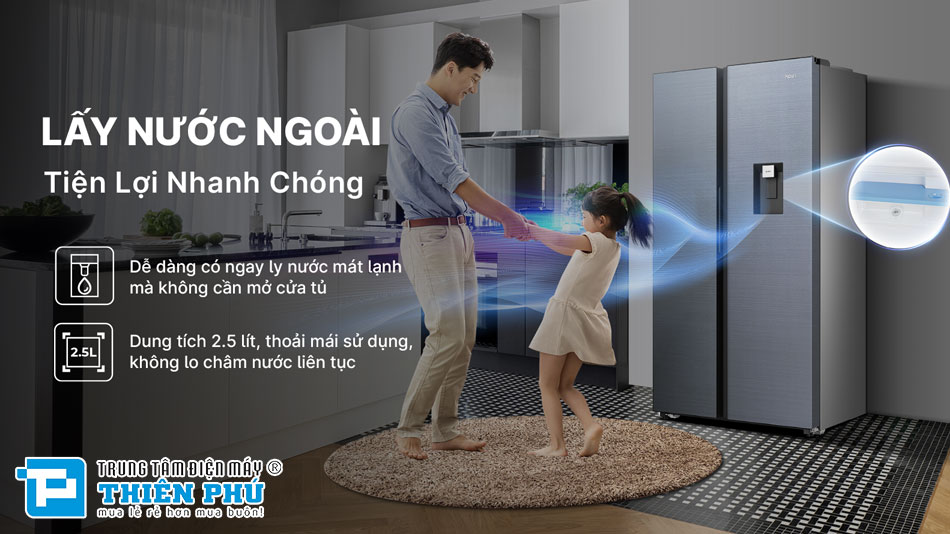 Tủ Lạnh Aqua Inverter 569 Lít AQR-S633XA(WSL)
