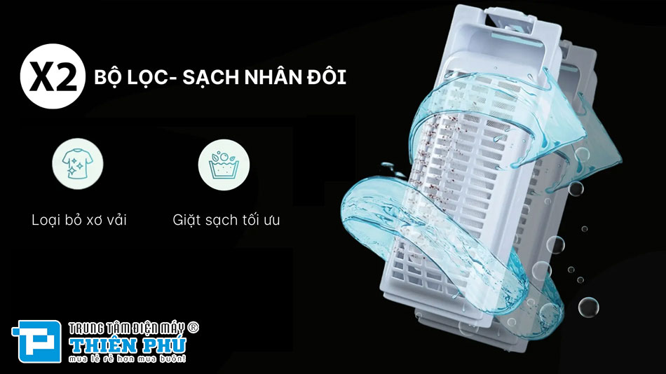 Máy Giặt Aqua Inverter 11Kg AWM11-BSR1K(BU)
