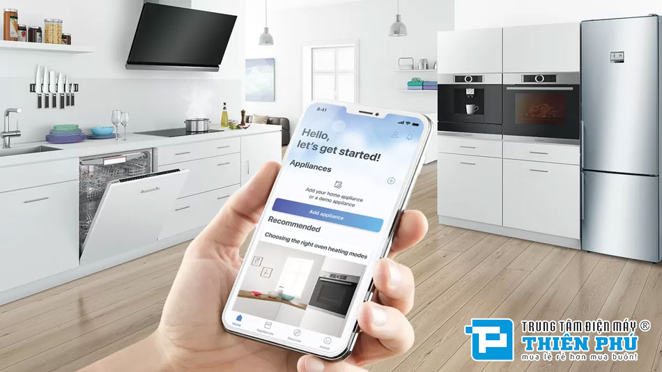 Máy Rửa Bát Bosch SMS6ZCI85M 14 Bộ Series 6