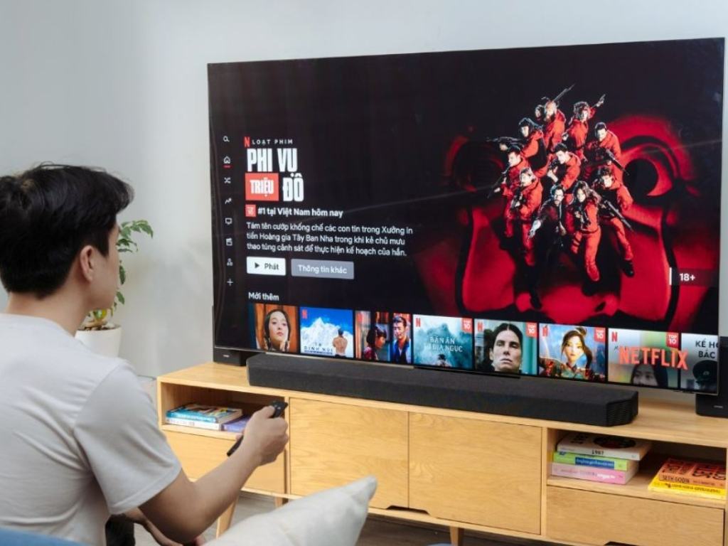 Lý do bạn nên smart tivi samsung 55 inch QA55Q8F5AKXXV cho không gian sang trọng 