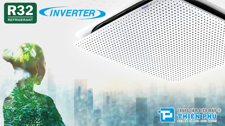 Khám phá công nghệ tiên tiến trên điều hòa âm trần Daikin 36000btu 1 chiều inverter FCFG100AV1V/RZFC100AV19