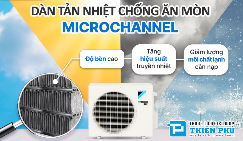 Tận hưởng hiệu suất vượt trội với điều hòa cây Daikin inverter 42000btu FVFC125AV1/RZFC125AY19