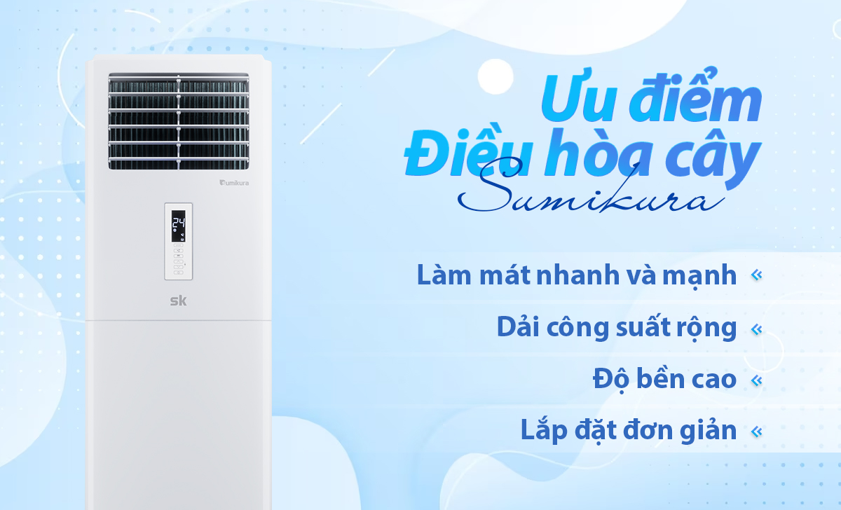 So sánh điều hòa cây Sumikura giá rẻ APF/APO-210/CL-A với 28000btu APF/APO-280/CL-A: Chọn model nào?
