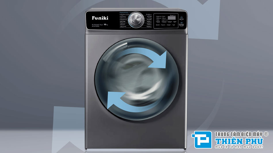 Máy Sấy Quần Áo Funiki 10Kg HD V6100AG
