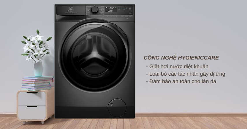 Máy giặt Electrolux 10Kg EWF1043R7SC – Giải pháp chăm quần áo thông minh cho gia đình Việt