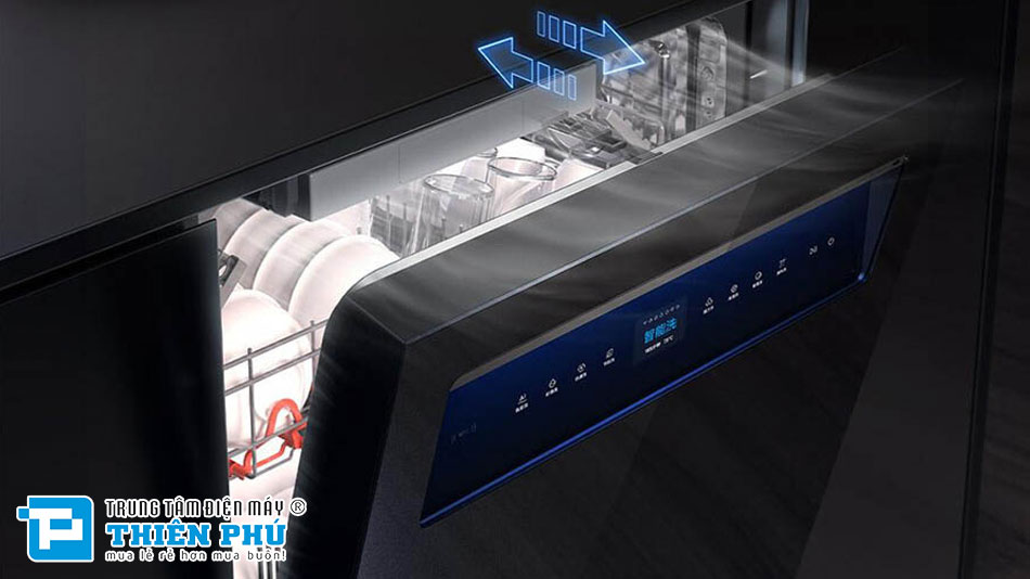 Tính năng tự động mở cửa thông minh: Làm khô tự nhiên, ngăn mùi hiệu quả