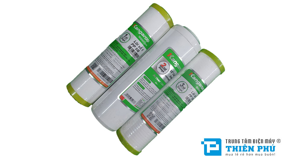 Hệ thống 10 lõi lọc đảm bảo nguồn nước trong lành và tinh khiết
