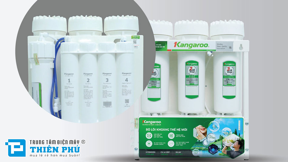 Hệ thống 12 lõi lọc mạnh mẽ – Cho nước khỏe Hydrogen ưu việt