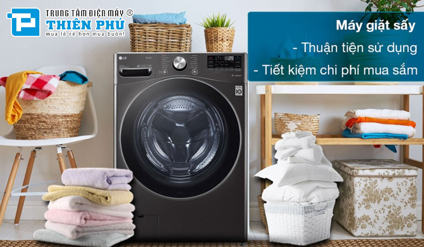 Giới thiệu máy giặt sấy LG inverter FB1209D5M ra mắt 2025 có gì nổi bật 