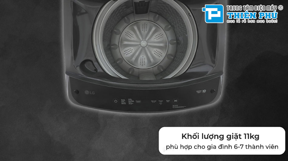 Máy Giặt Lồng Đứng LG Inverter 11Kg T2511VBTB