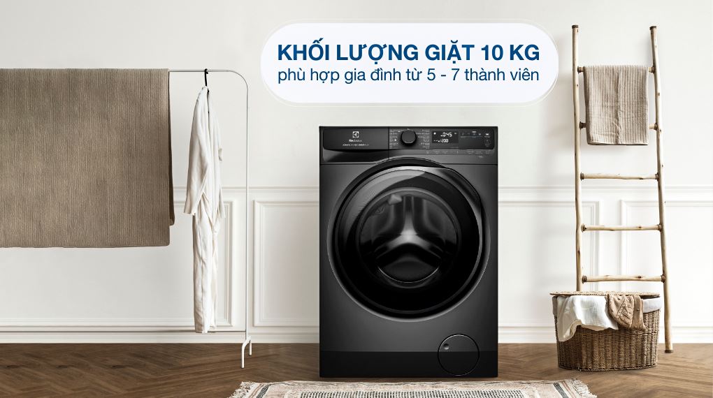 Máy giặt Electrolux 10Kg EWF1043R7SC – Giải pháp chăm quần áo thông minh cho gia đình Việt