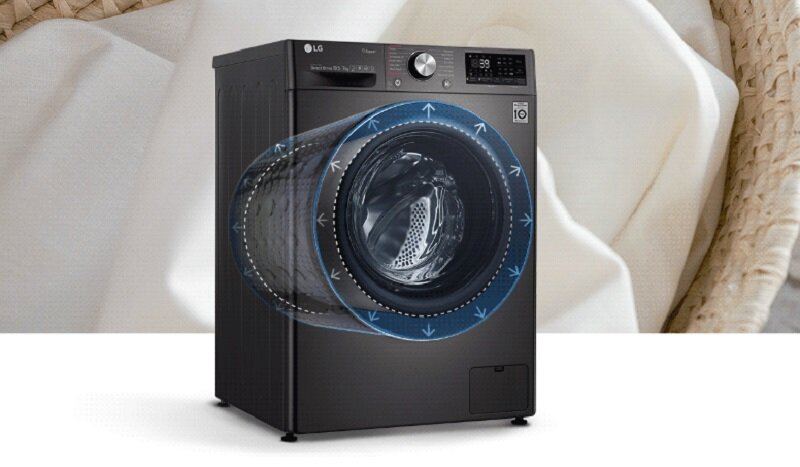 Trải nghiệm đỉnh cao giặt giũ cùng máy giặt LG cửa ngang 9Kg FV1409S4M  – Thiết kế hiện đại, chăm sóc từng sợi vải