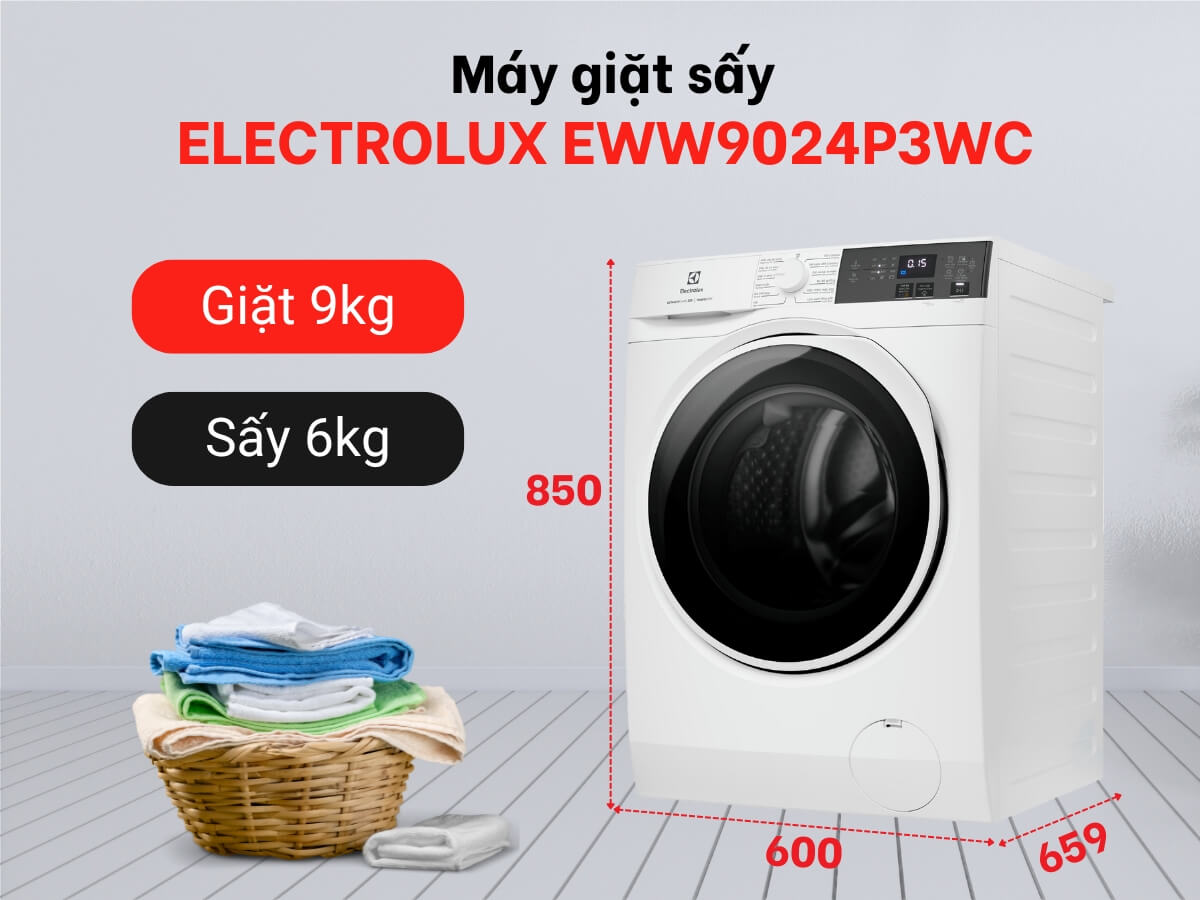 Đánh giá ưu nhược điểm trên TOP 3 máy giặt electrolux inverter đượcc bán chạy năm 2025