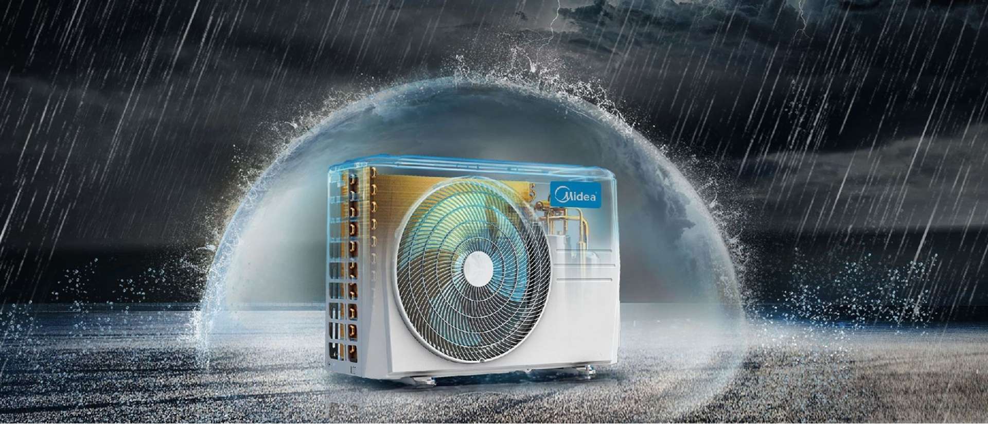 Trải nghiệm không gian mát mẻ với điều hòa tủ đứng Midea 24000btu MFPA-28CRN1