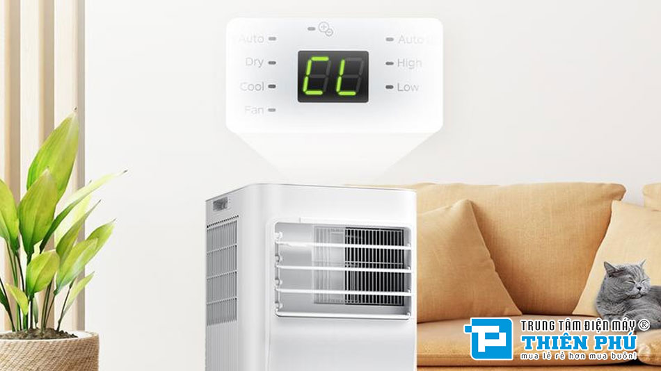 Điều Hòa Di Dộng Midea 9000Btu 1 Chiều MPPA-09CRN7