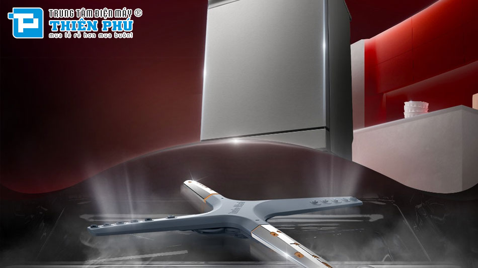 Hệ thống QuadWash™: Rửa sạch từ mọi góc độ